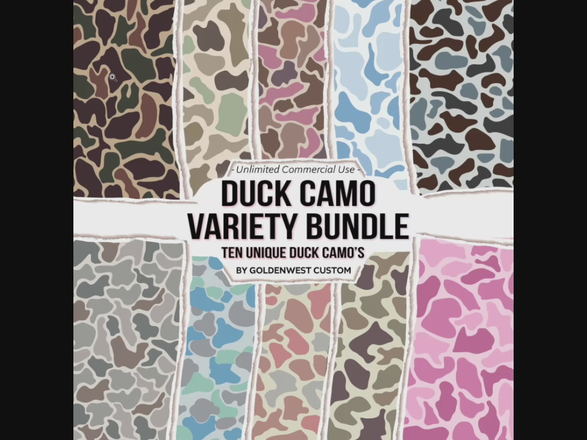 VIBRANT DUCK CAMO VARIETY BUNDLE